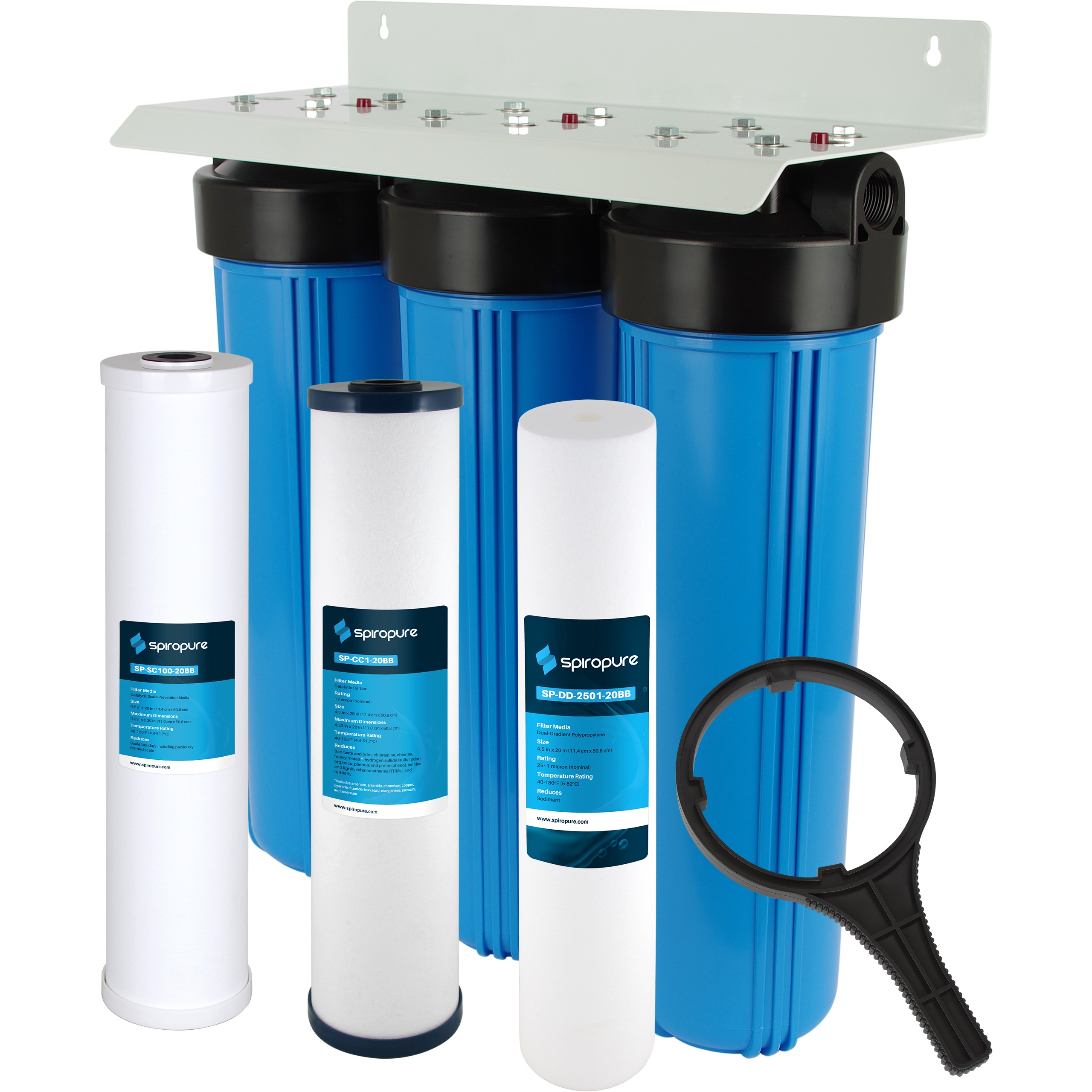 Oasis Purely Water WH300 3-stage whole-house water filter system